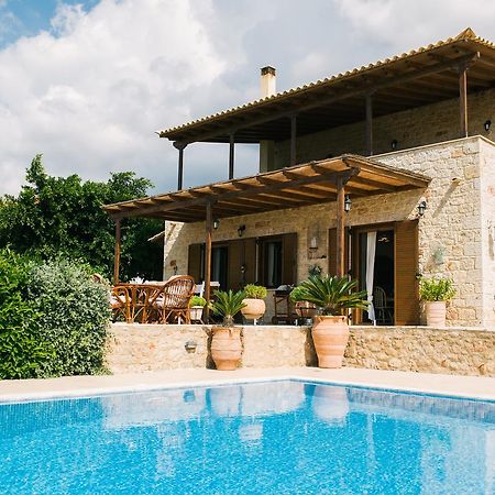 Lena'S Villa Stoupa Bagian luar foto