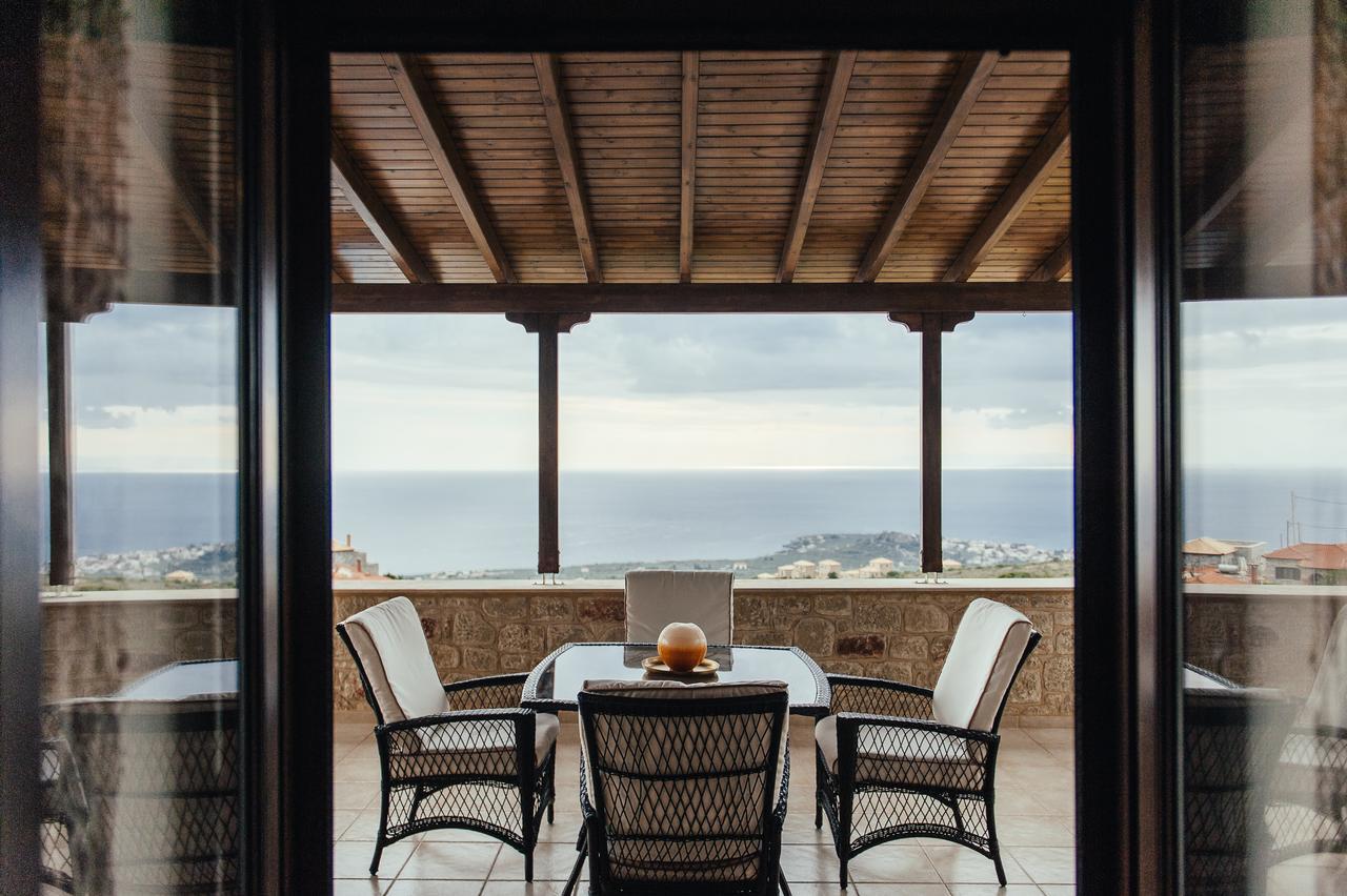 Lena'S Villa Stoupa Bagian luar foto