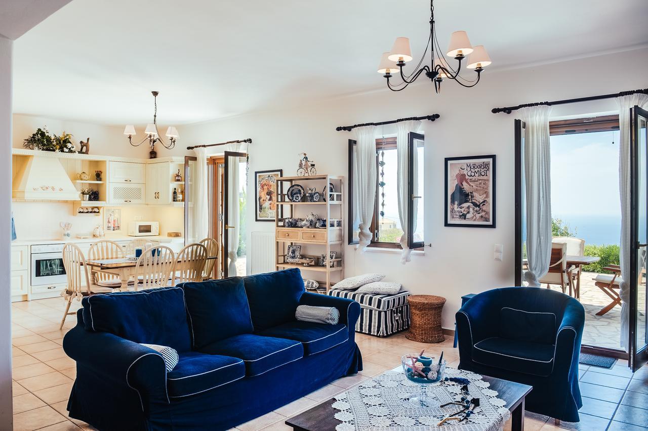 Lena'S Villa Stoupa Bagian luar foto